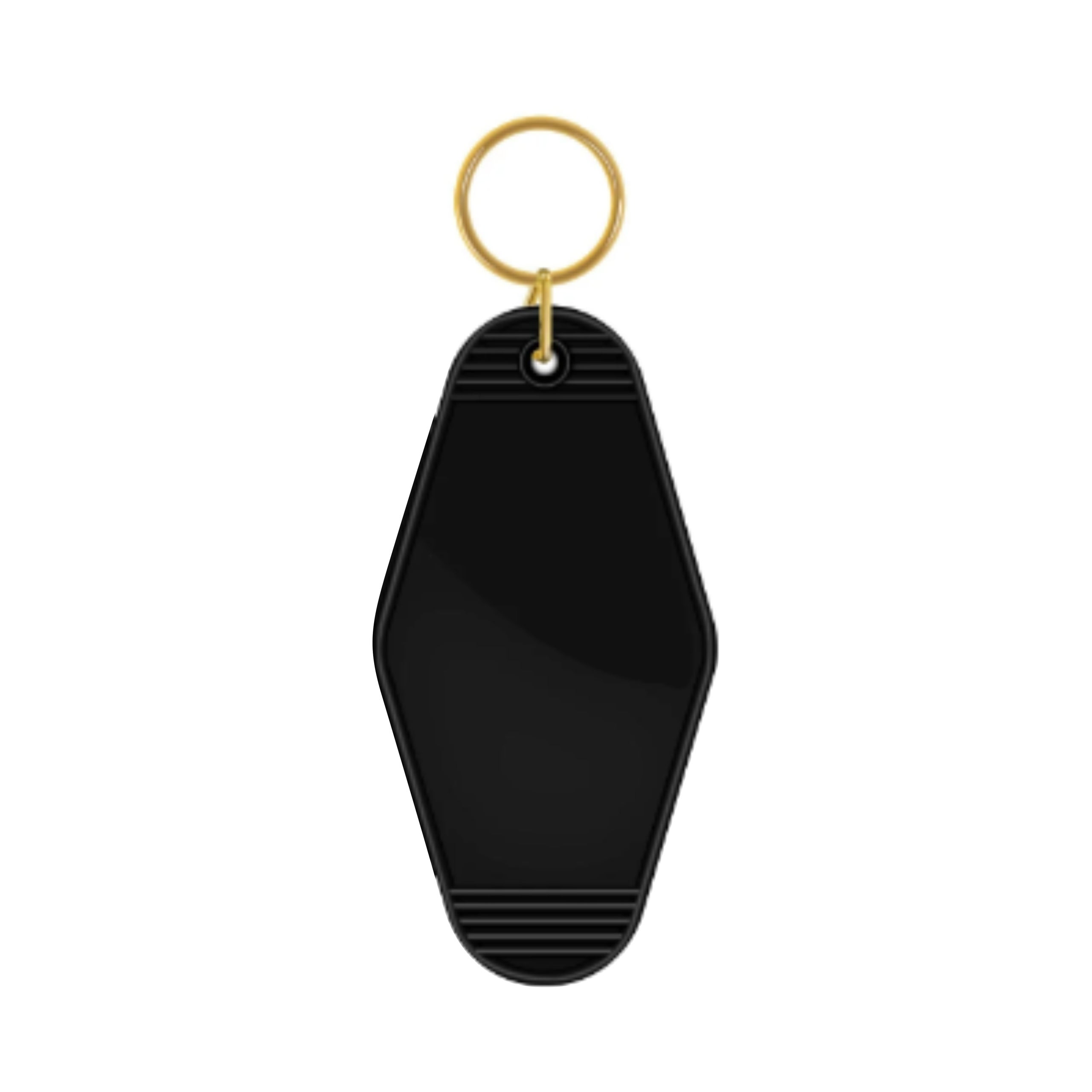 Motel Keychain Blank - Black