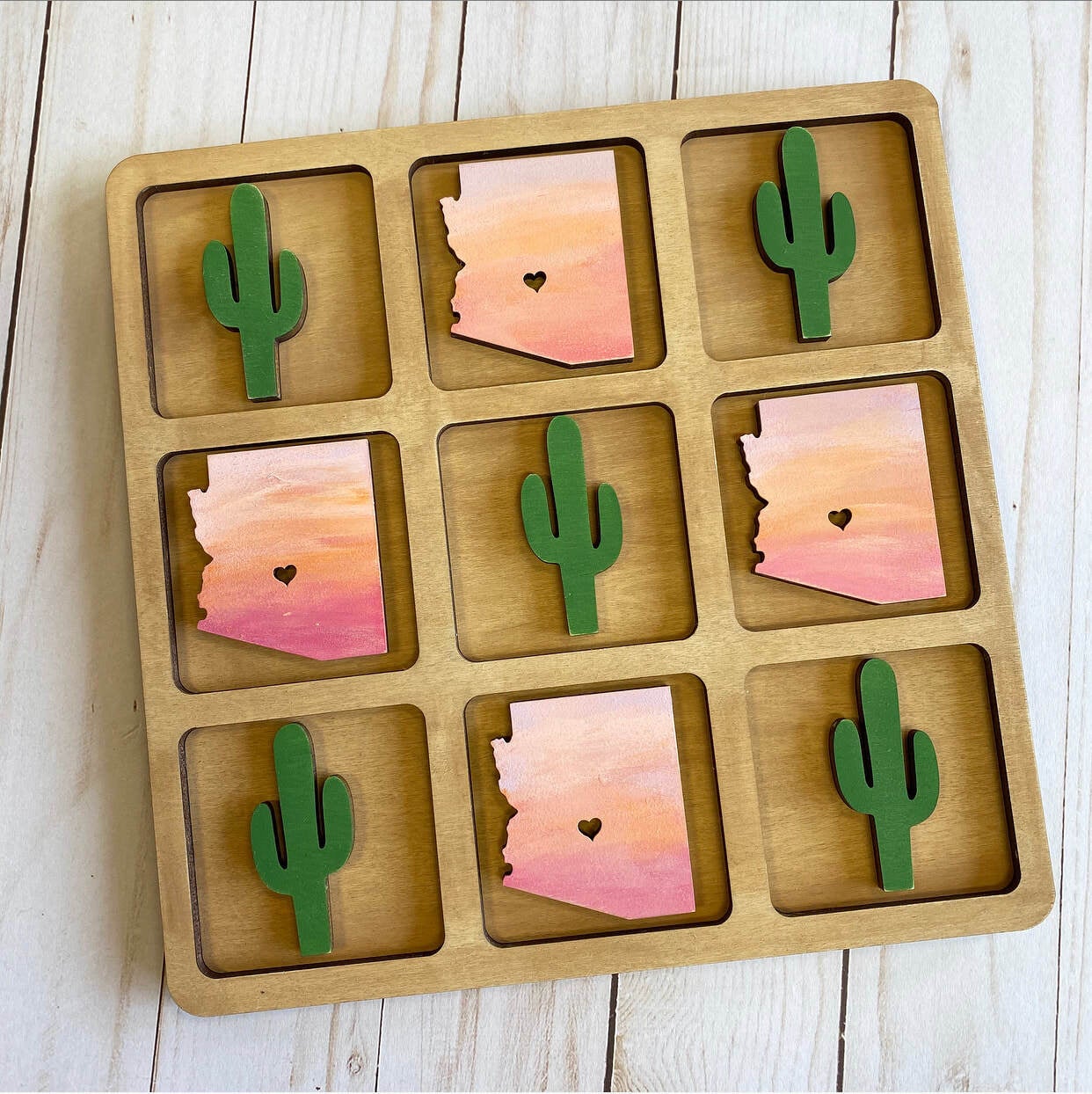 Custom Tic Tac Toe Board